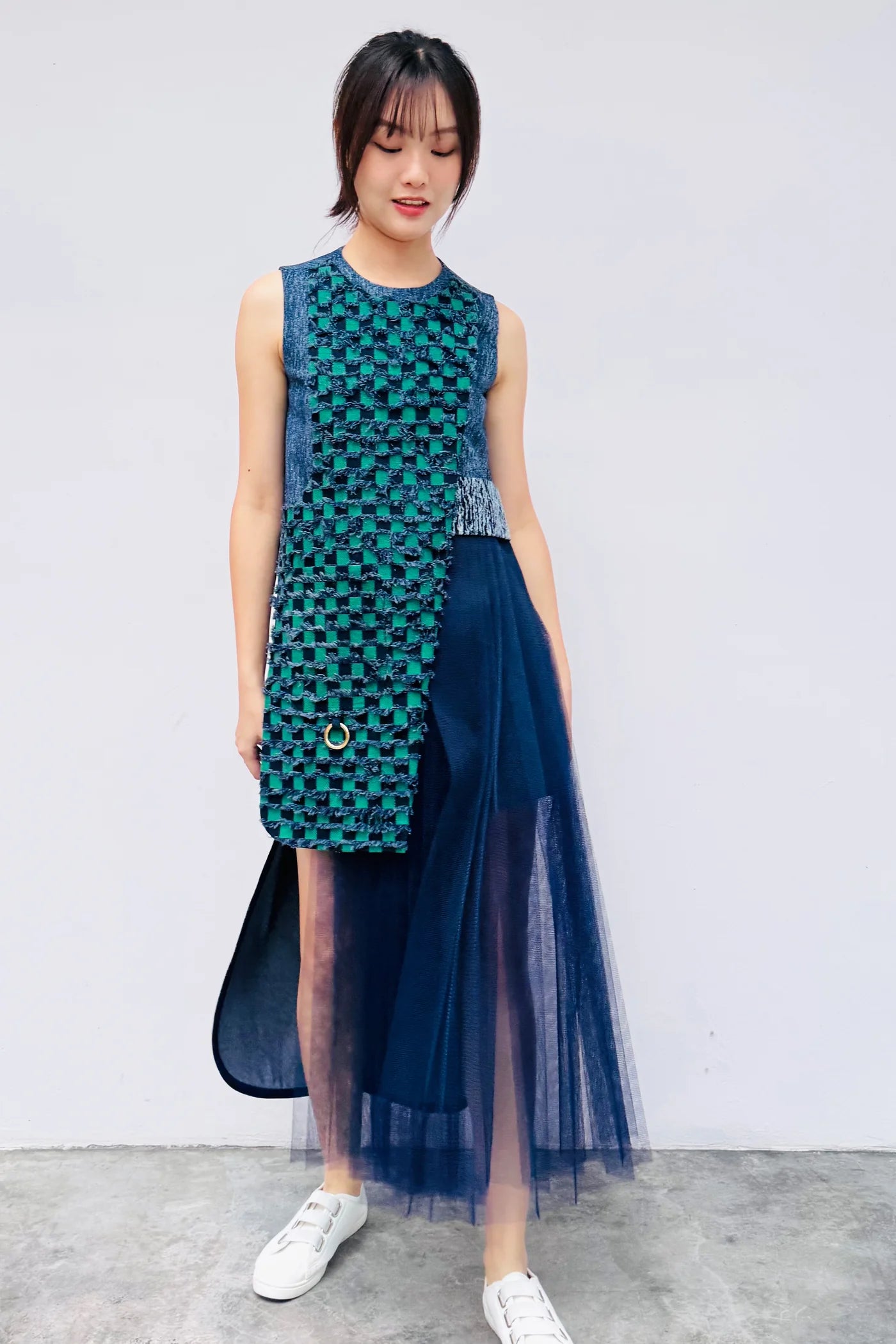 S20 DD06B || WINK MAXI DRESS - BEV C multi label store
