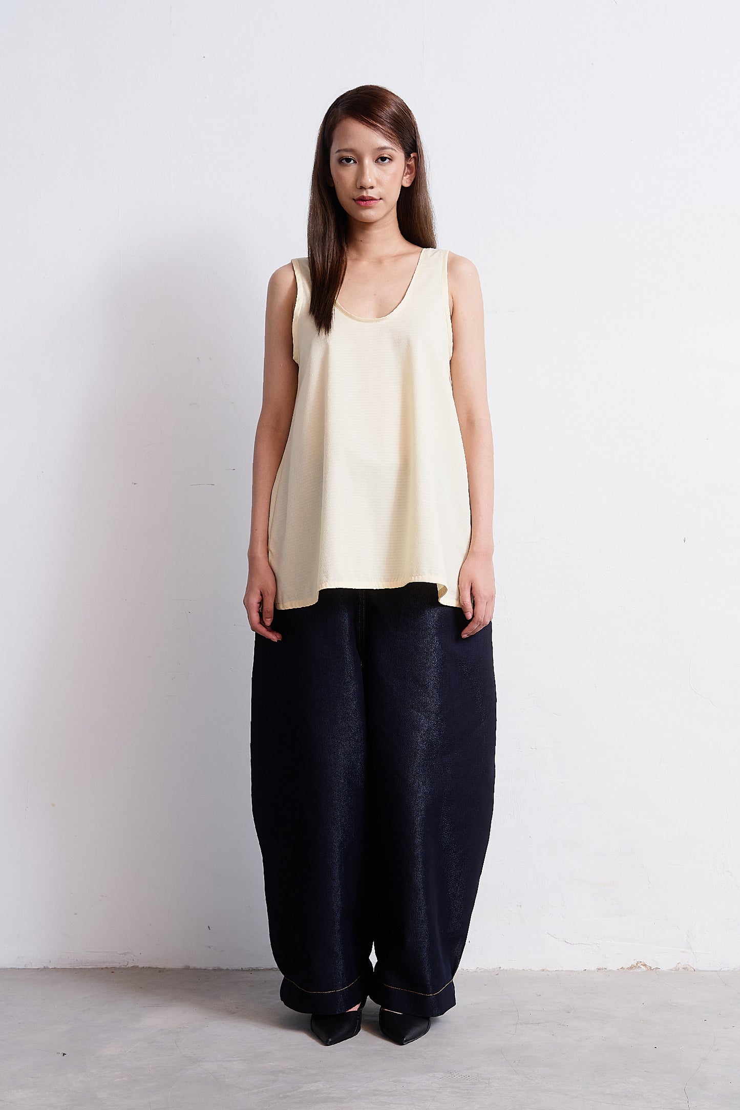 Shirting Tank Top - Butter - BEV C multi label store