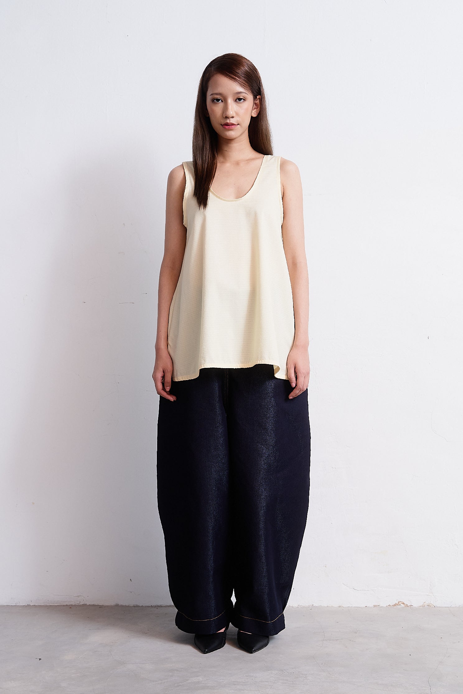 Shirting Tank Top - Butter - BEV C multi label store