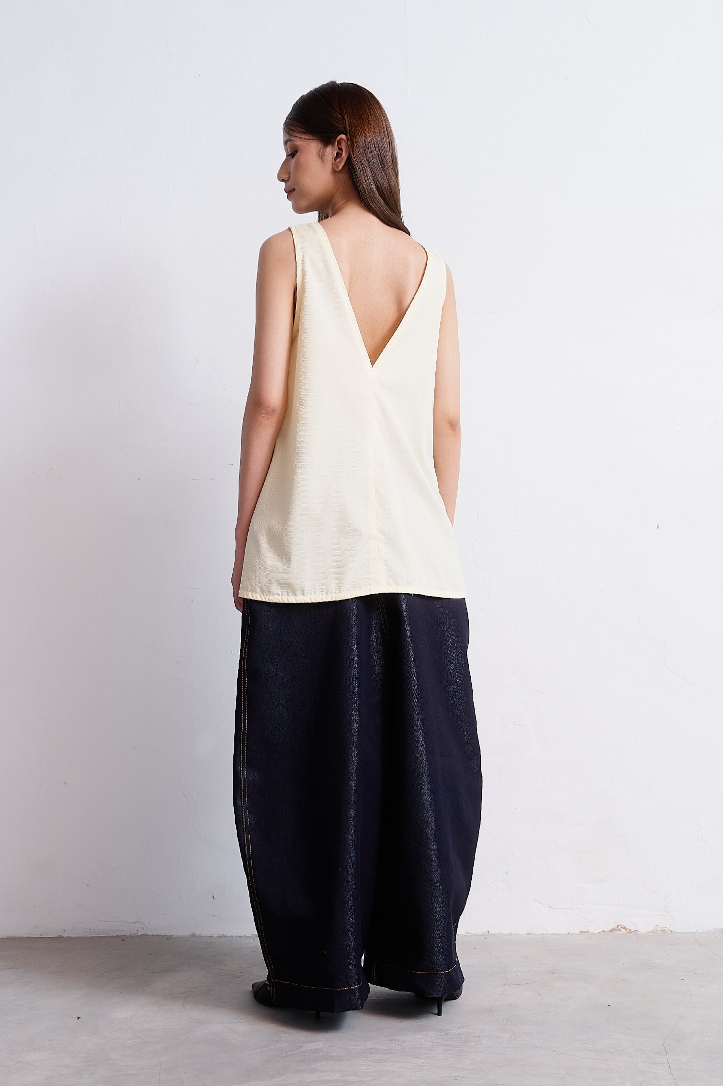 Shirting Tank Top - Butter - BEV C multi label store