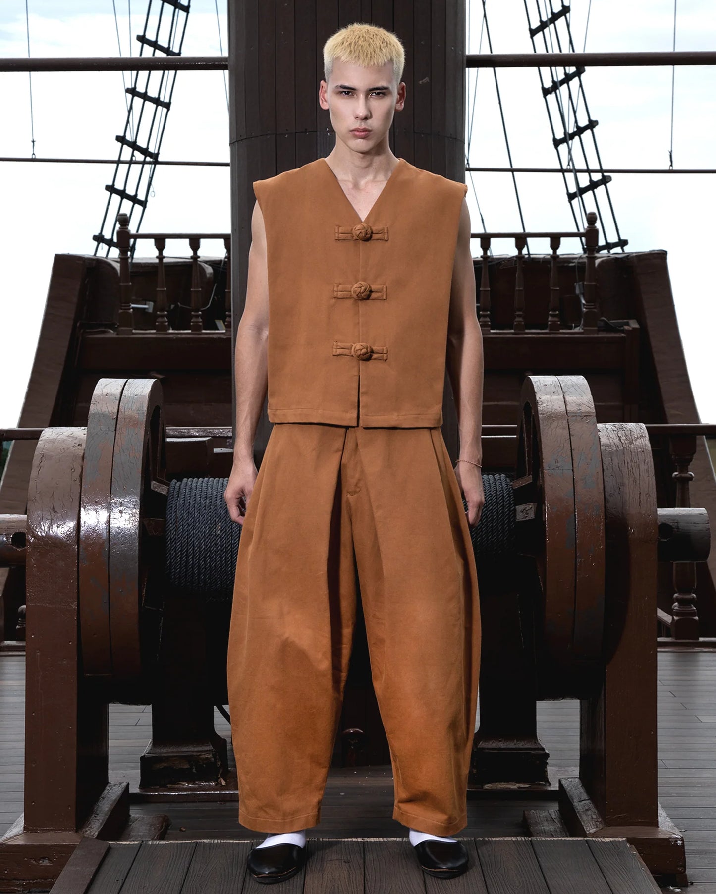 Lobak Pants (oak) - BEV C multi label store