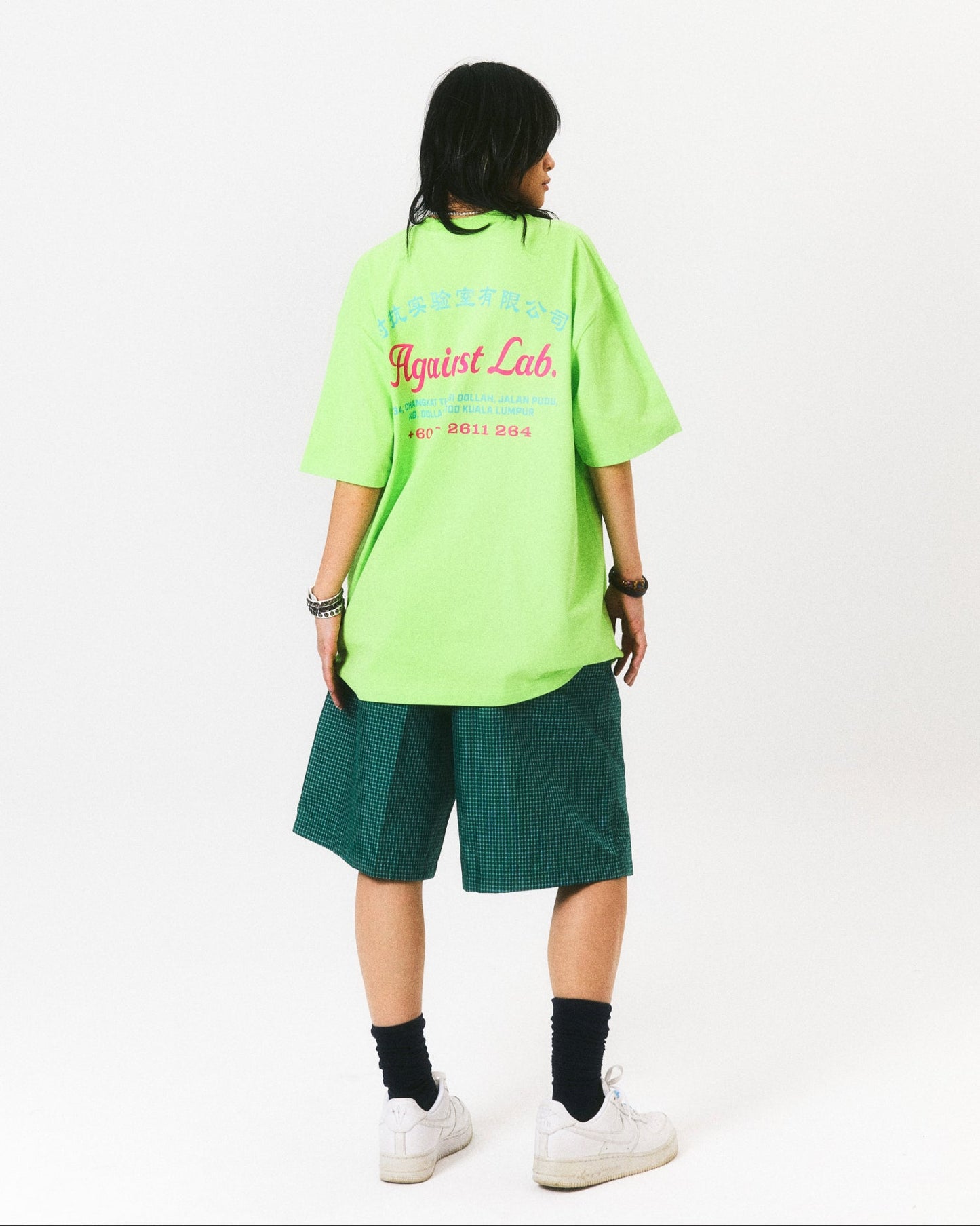 STAFF PKT. TEE LIME GREEN - BEV C multi label store