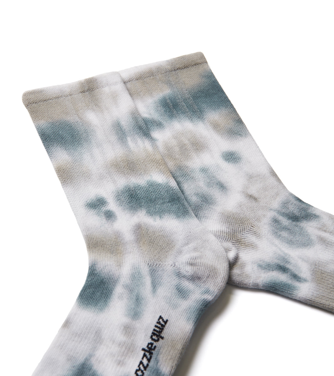 Spray Dye Crew Casual Socks - Drip Navy - BEV C multi label store