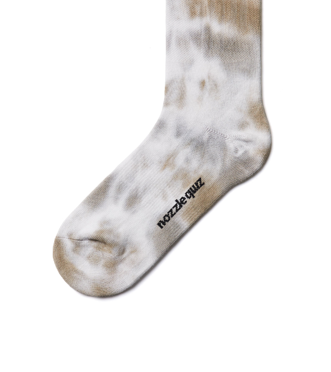 Spray Dye Crew Casual Socks - Drip Sand - BEV C multi label store