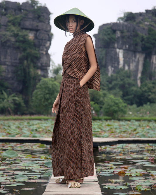 Baju Sbăi Mandarin (Batik) - BEV C multi label store