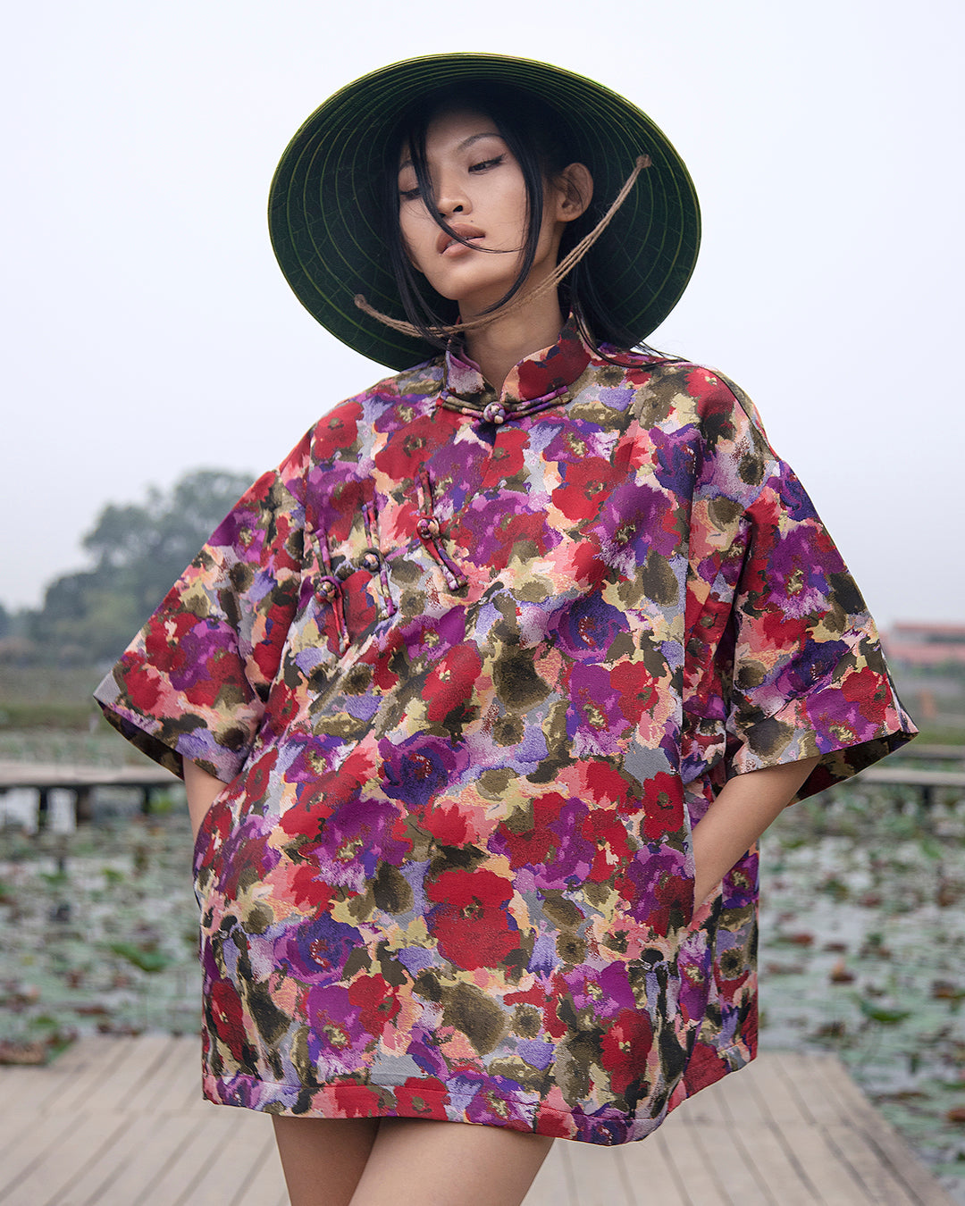 Qipao Oversaiz (Blossom) - BEV C multi label store