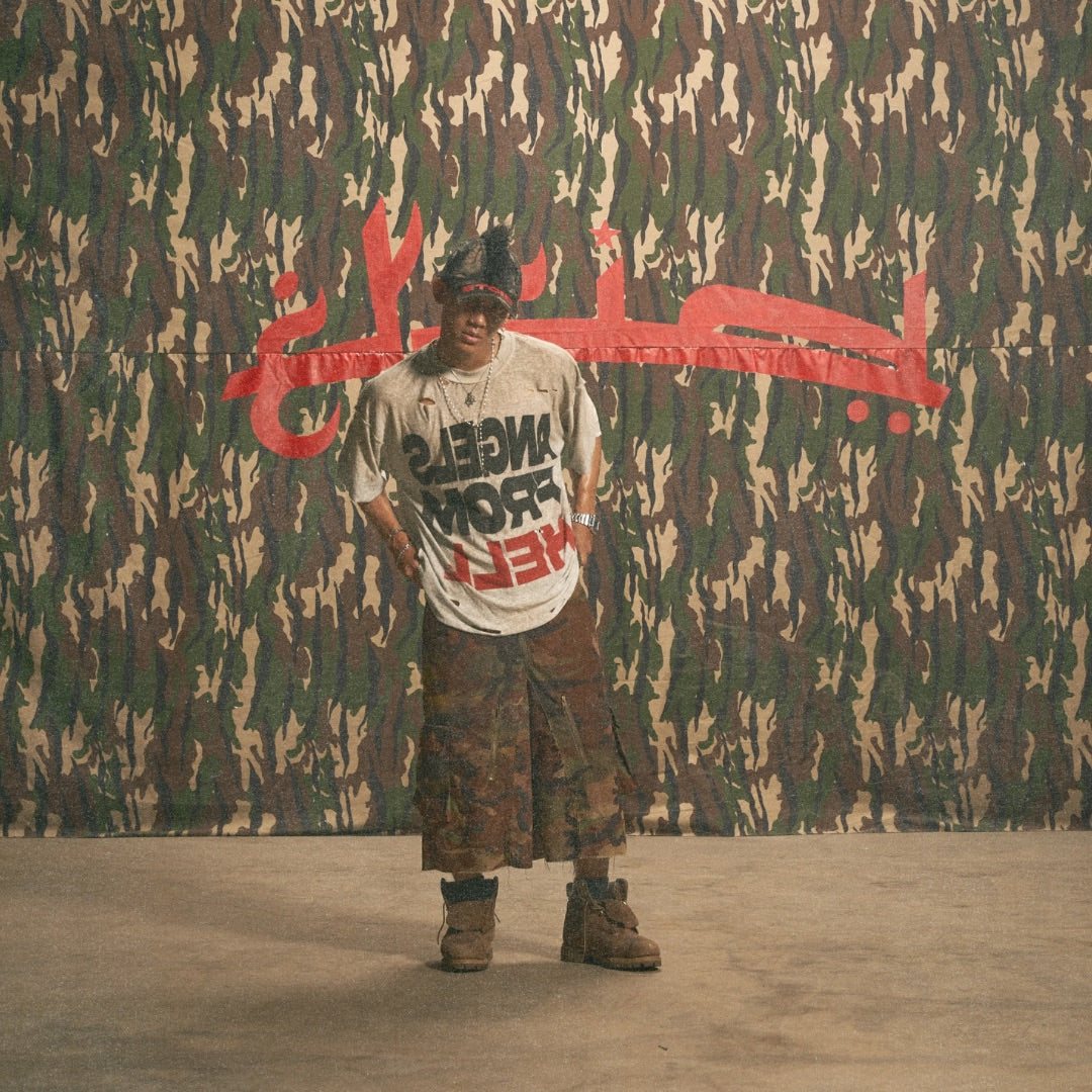 HELLS ANGELS DIRT CAMO PANT - BEV C multi label store
