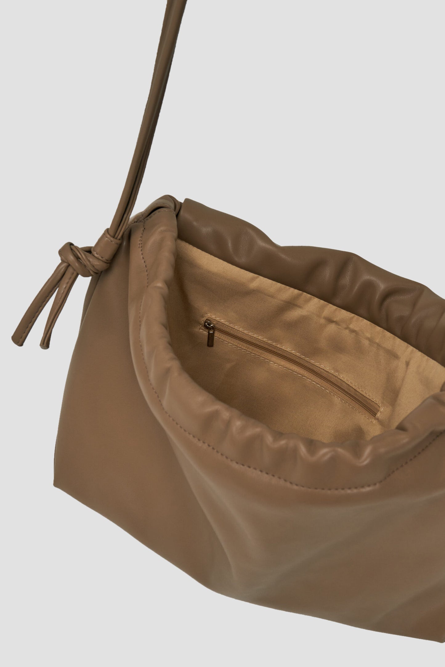 Double Strap Envelope Leather Bag (Mud) - BEV C multi label store