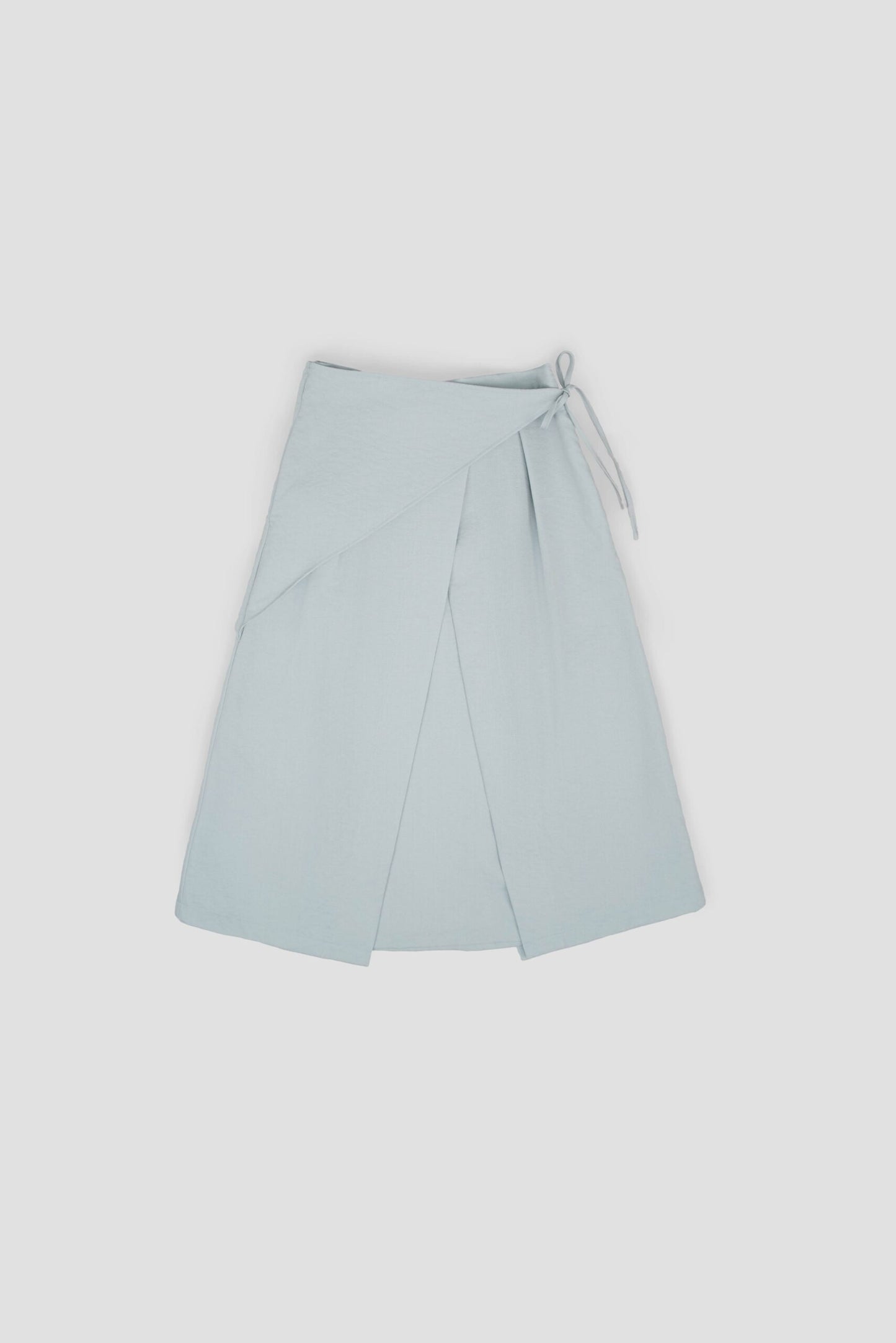 Waist Bandeu Layering Skirt – Midi (Light Blue) - BEV C multi label store