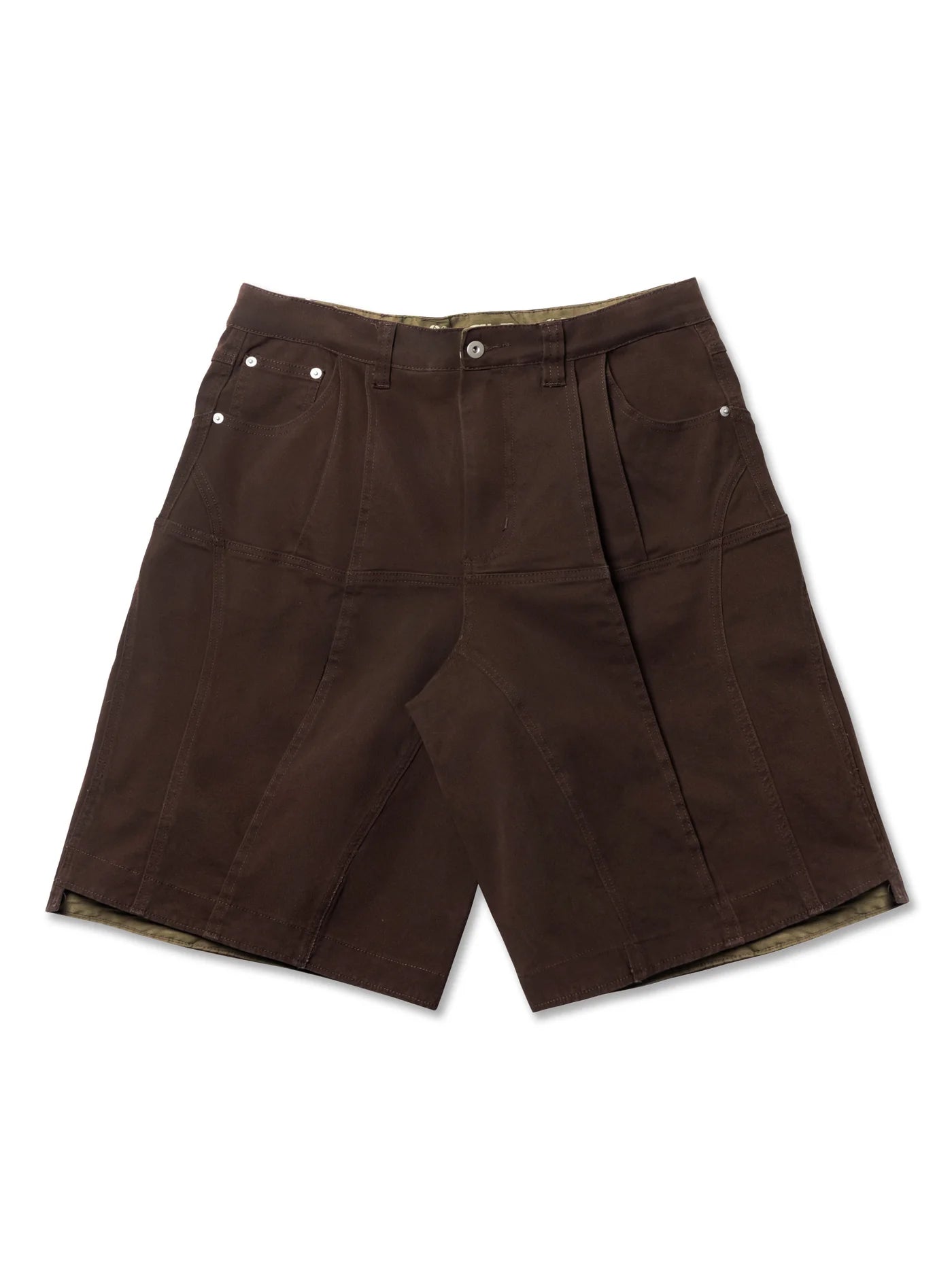 ABP. BALL STREAM SHORTS BROWN - BEV C multi label store