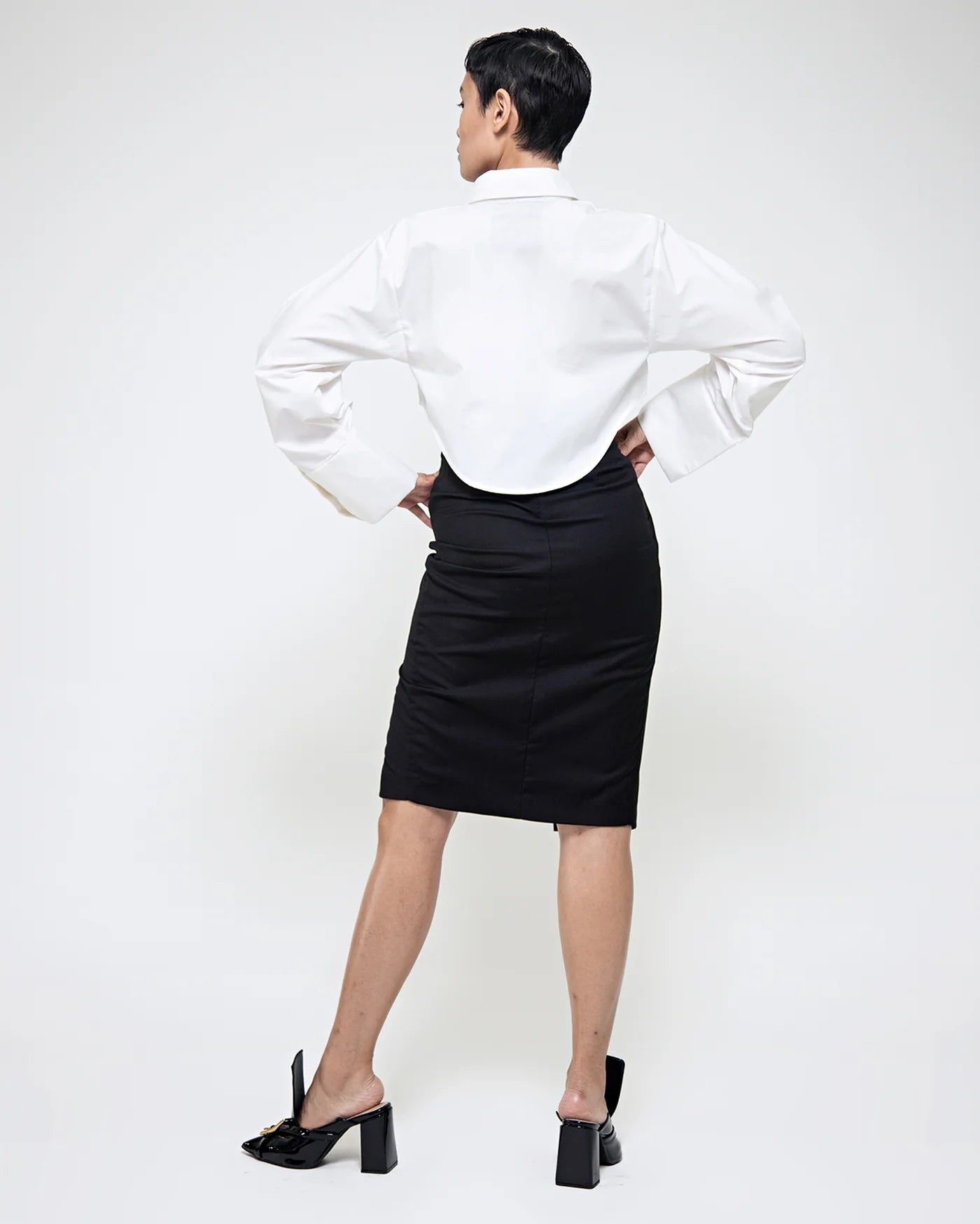 Skirt pensel black - BEV C multi label store