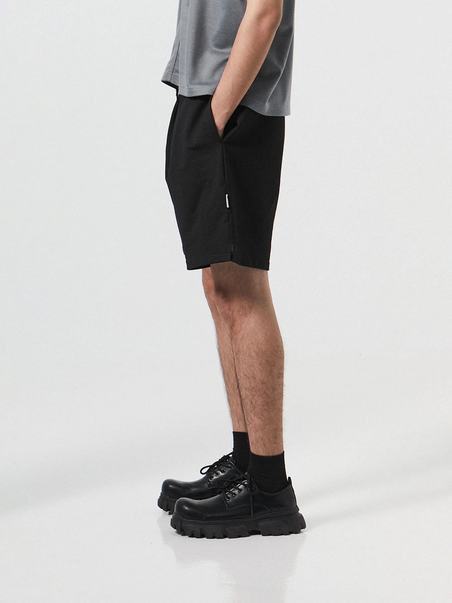 ORDINARY PLEATED SHORT - BEV C multi label store