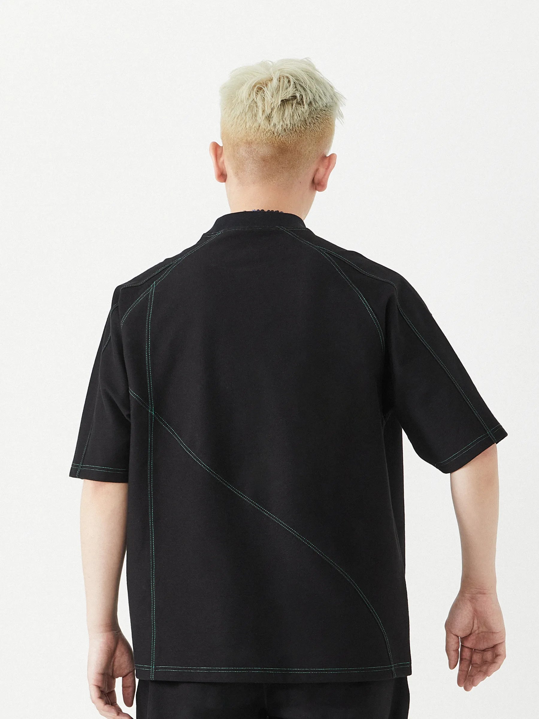 INSIDE OUT CHIC CUT TEE - BEV C multi label store