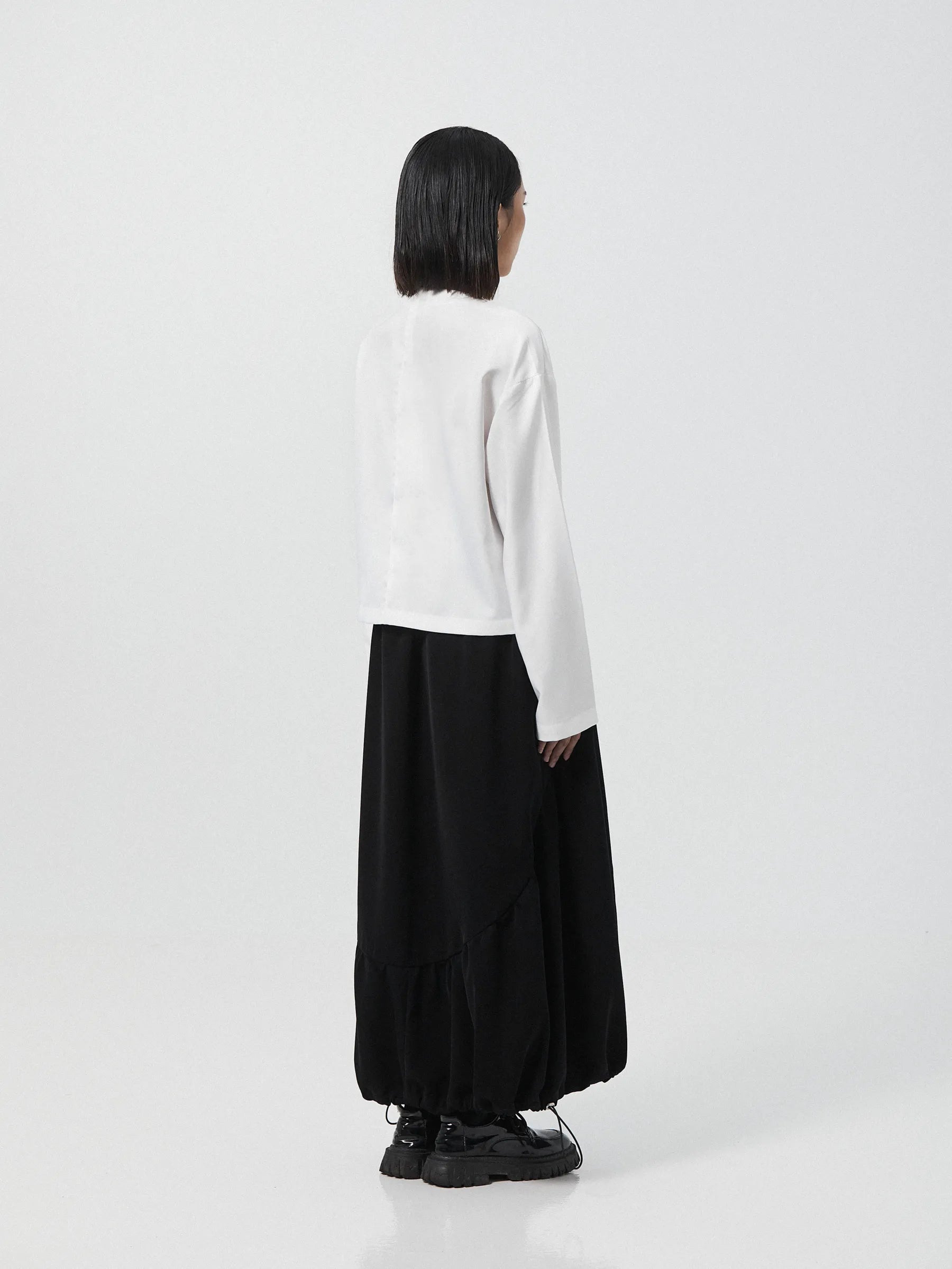 KAREEM PLACKET LONGSLEEVE SHIRT | WHITE - BEV C multi label store