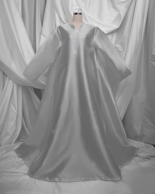 Abaya Amin (Silver)