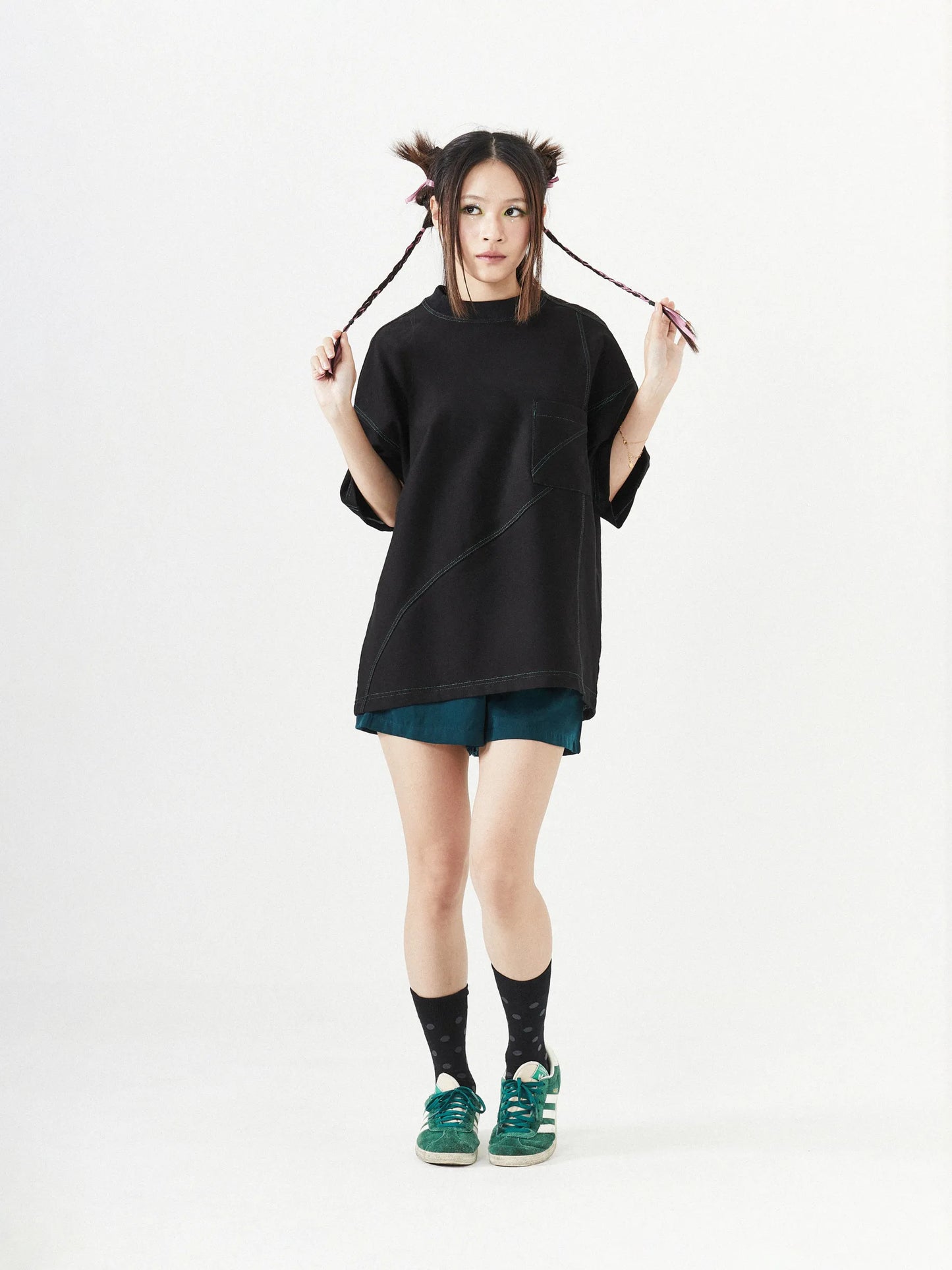 INSIDE OUT CHIC CUT TEE - BEV C multi label store