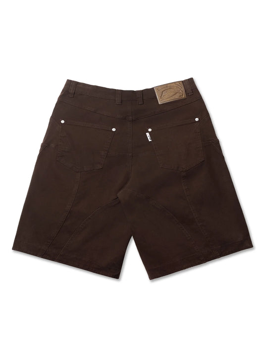 ABP. BALL STREAM SHORTS BROWN - BEV C multi label store
