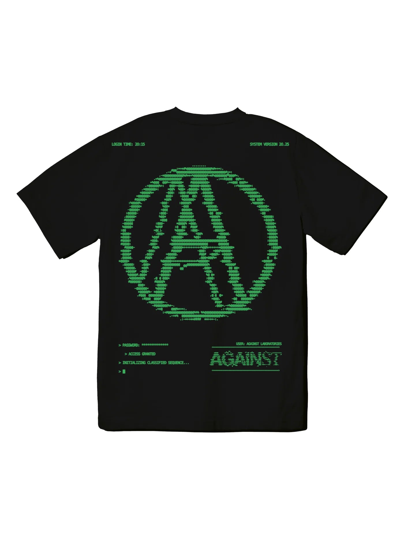 ASCII TEE - BEV C multi label store
