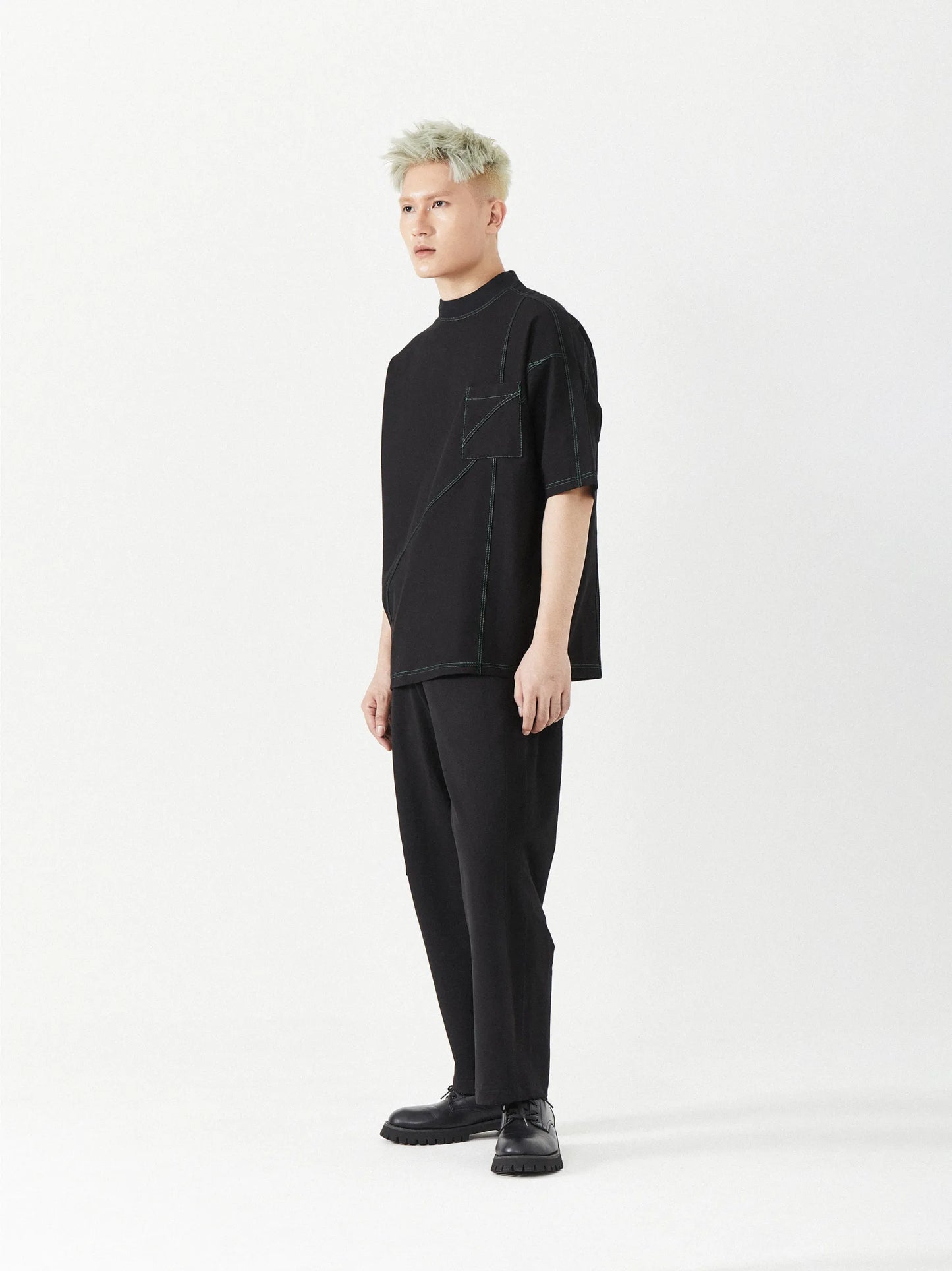 INSIDE OUT CHIC CUT TEE - BEV C multi label store