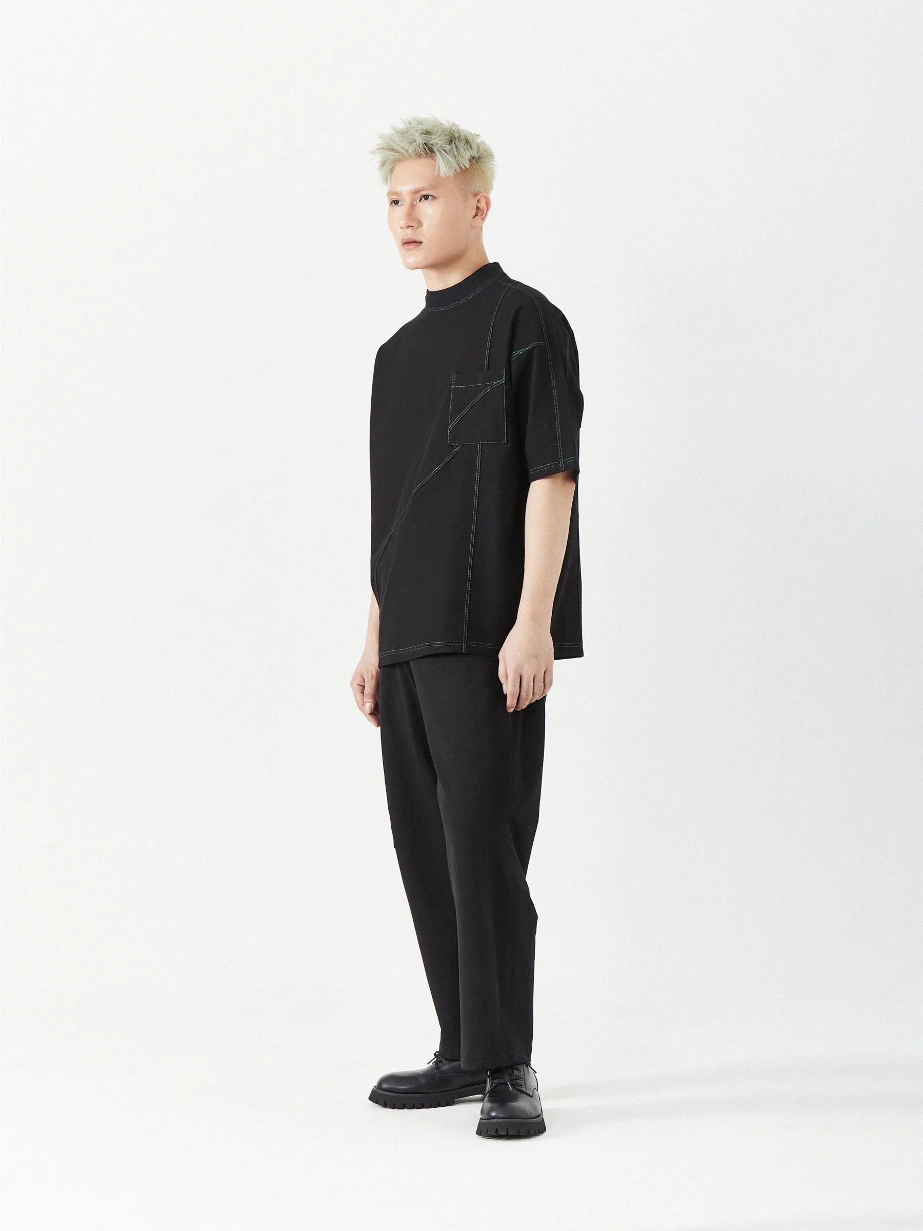 INSIDE OUT CHIC CUT TEE - BEV C multi label store