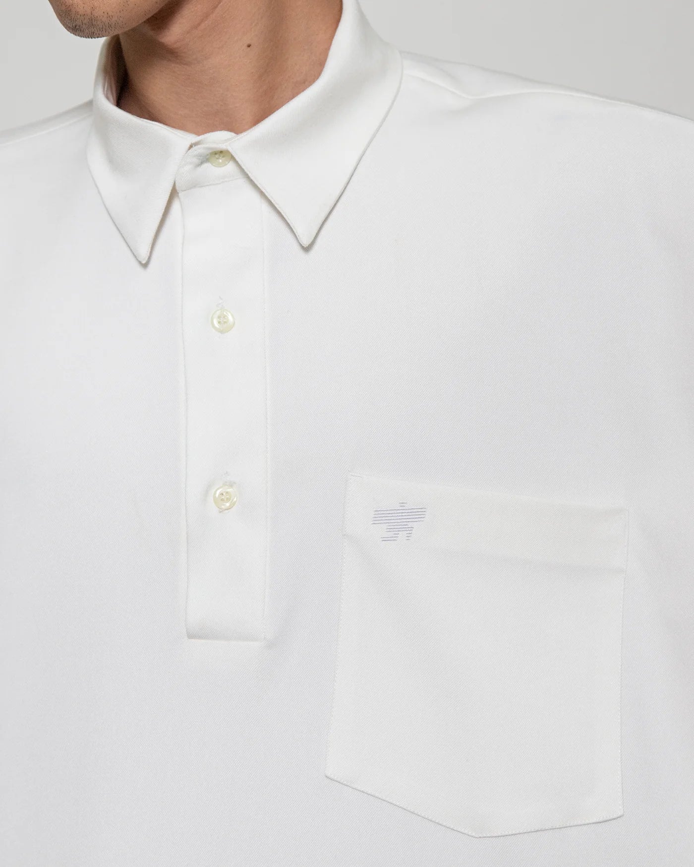 Polo Denim ( White ) - BEV C multi label store