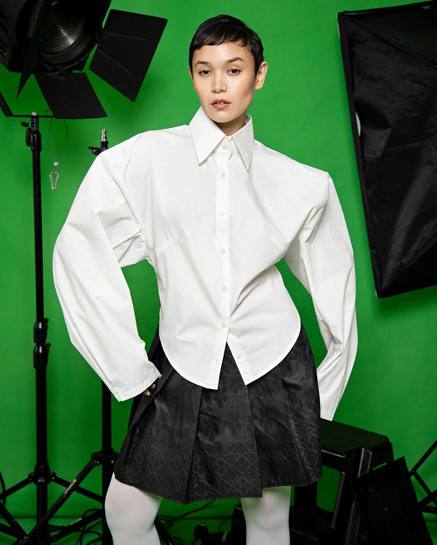 Kemeja Waja ( White ) - BEV C multi label store