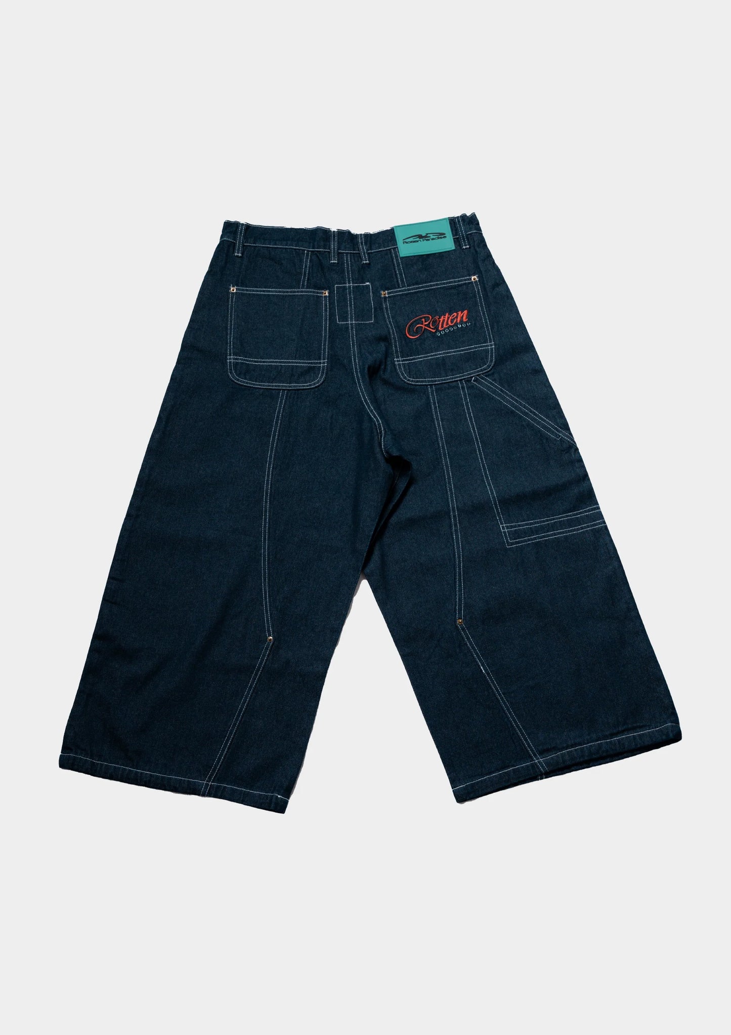 LONG DOUBLE KNEE JEANS - BEV C multi label store