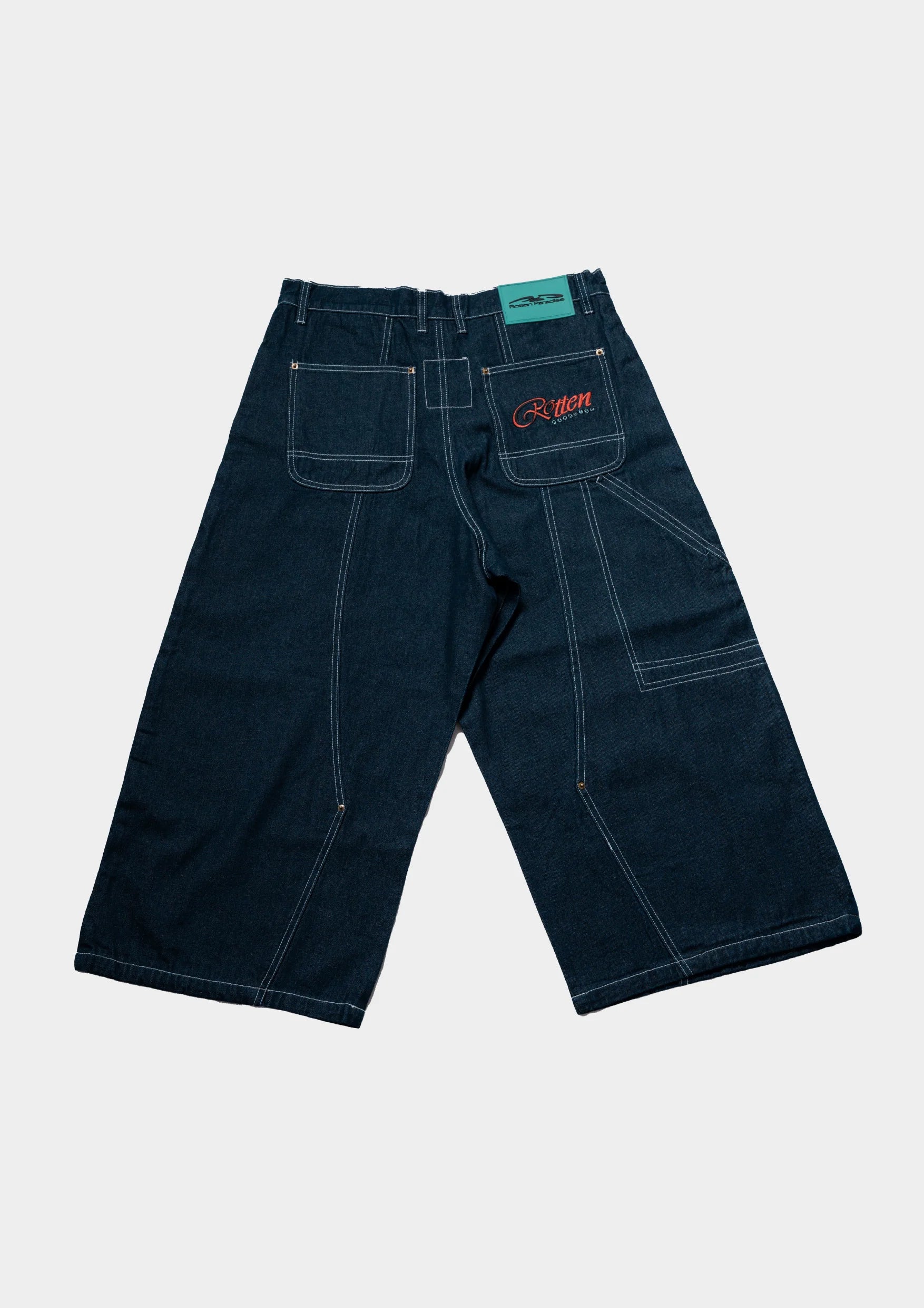 LONG DOUBLE KNEE JEANS - BEV C multi label store