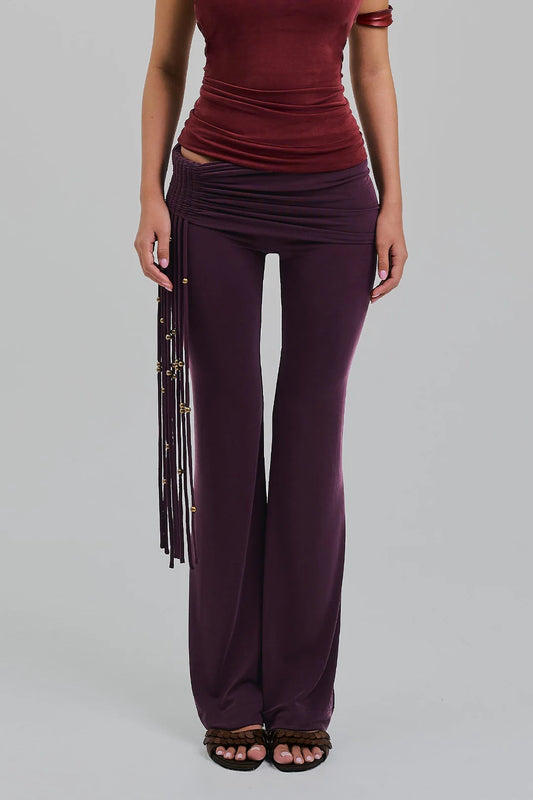 WHIP PANTS WINE