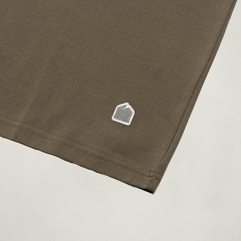 SORONA POCKET TEE - OLIVE - BEV C multi label store