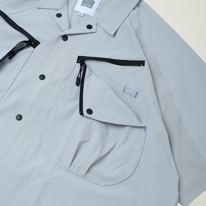 Explorer Brew Shirt (Light Grey) - BEV C multi label store