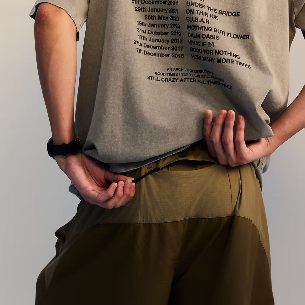 GOOD 5” Shorts (Mud Brown) - BEV C multi label store