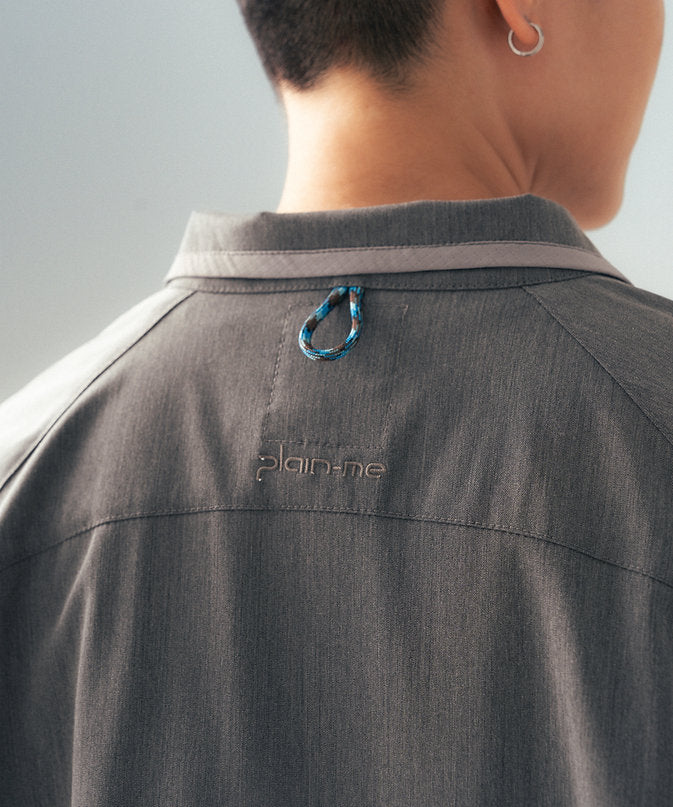 Gentle Snap Shirt (Heather Grey) - BEV C multi label store
