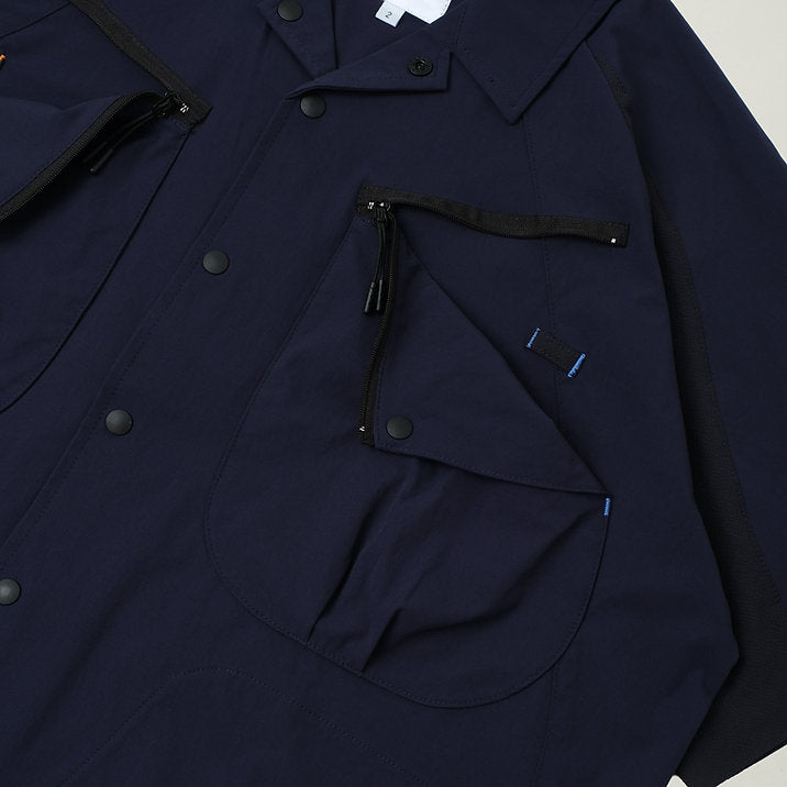Explorer Brew Shirt (Navy) - BEV C multi label store