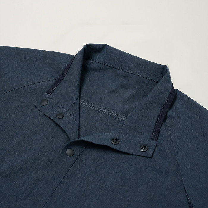 Gentle Snap Shirt (Navy) - BEV C multi label store
