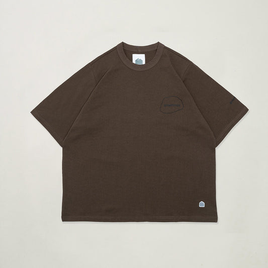 STACKS TEE - DARK BROWN - BEV C multi label store