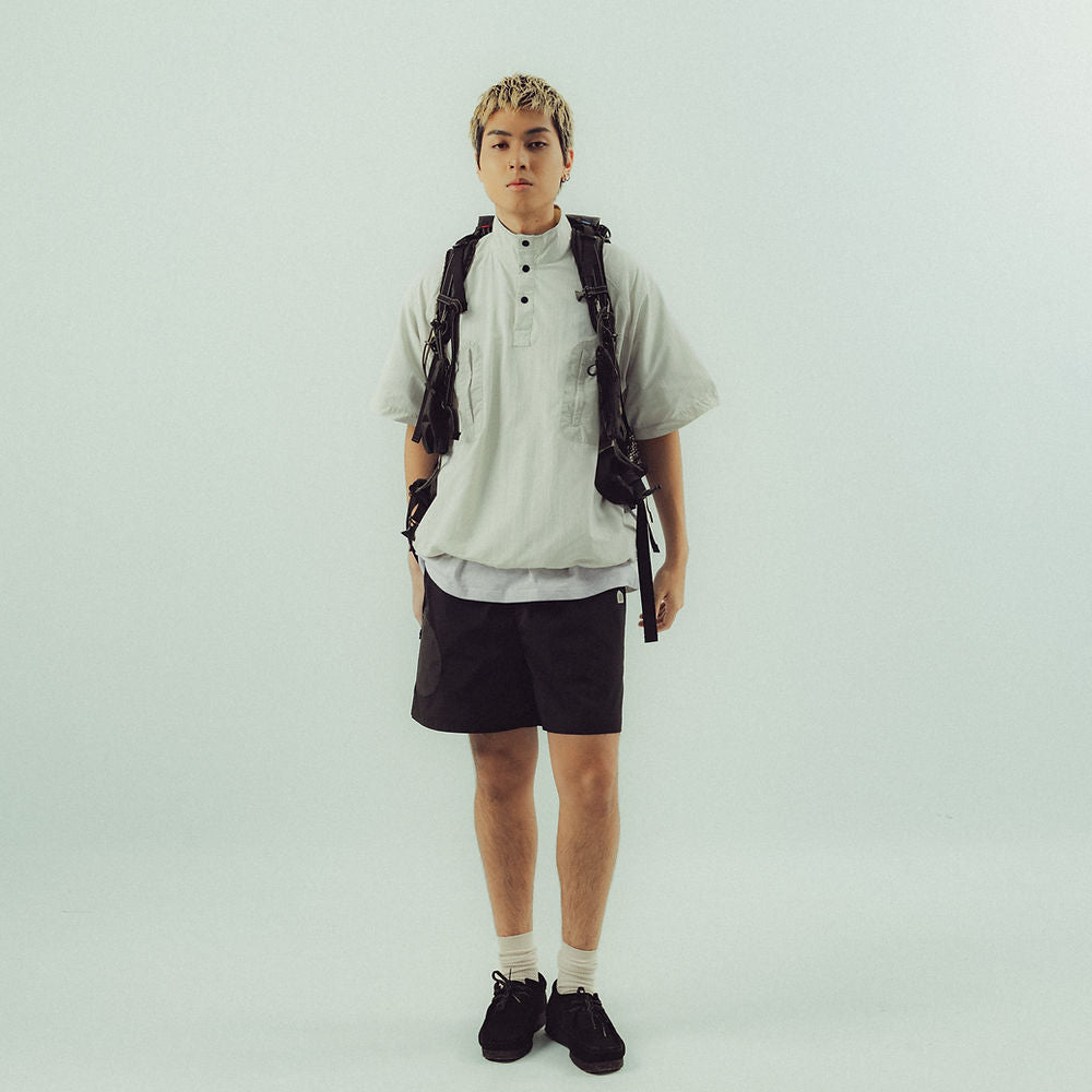 Half Snap Pullover Shirt (Ivory) - BEV C multi label store