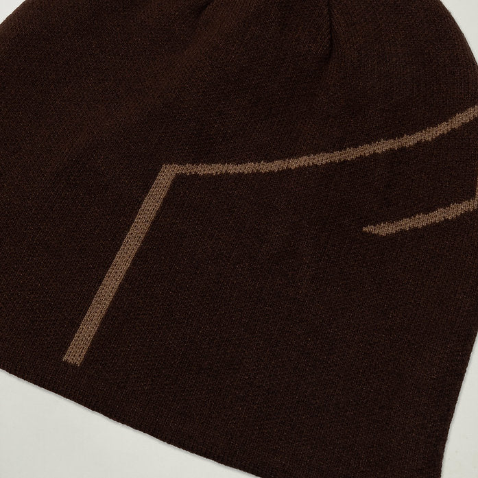 Beta Beanie (Mud Brown) - BEV C multi label store