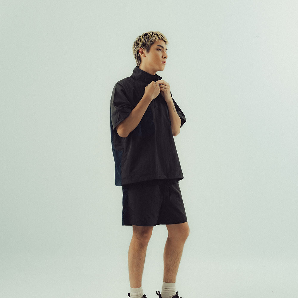 Half Snap Pullover Shirt (Midnight) - BEV C multi label store