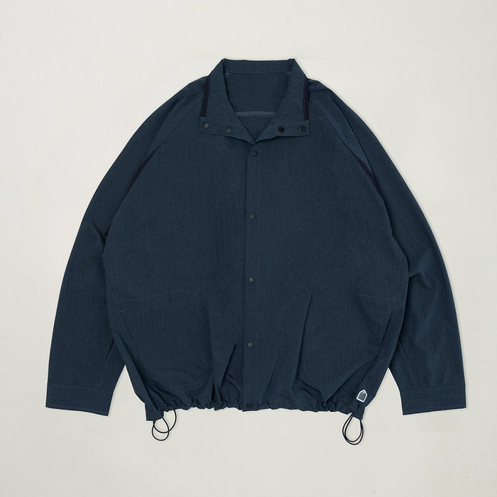 Gentle Snap Shirt (Navy) - BEV C multi label store