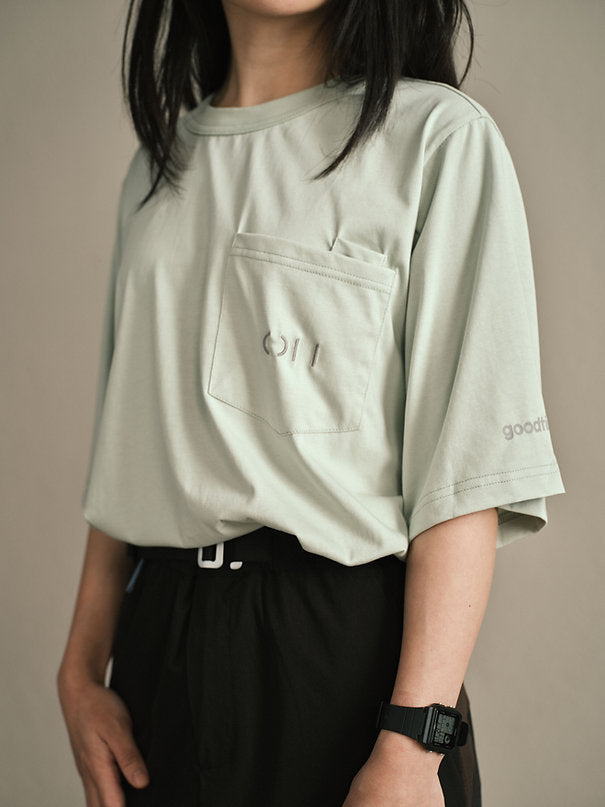 One Half Sorona Tee (Light Mint) - BEV C multi label store