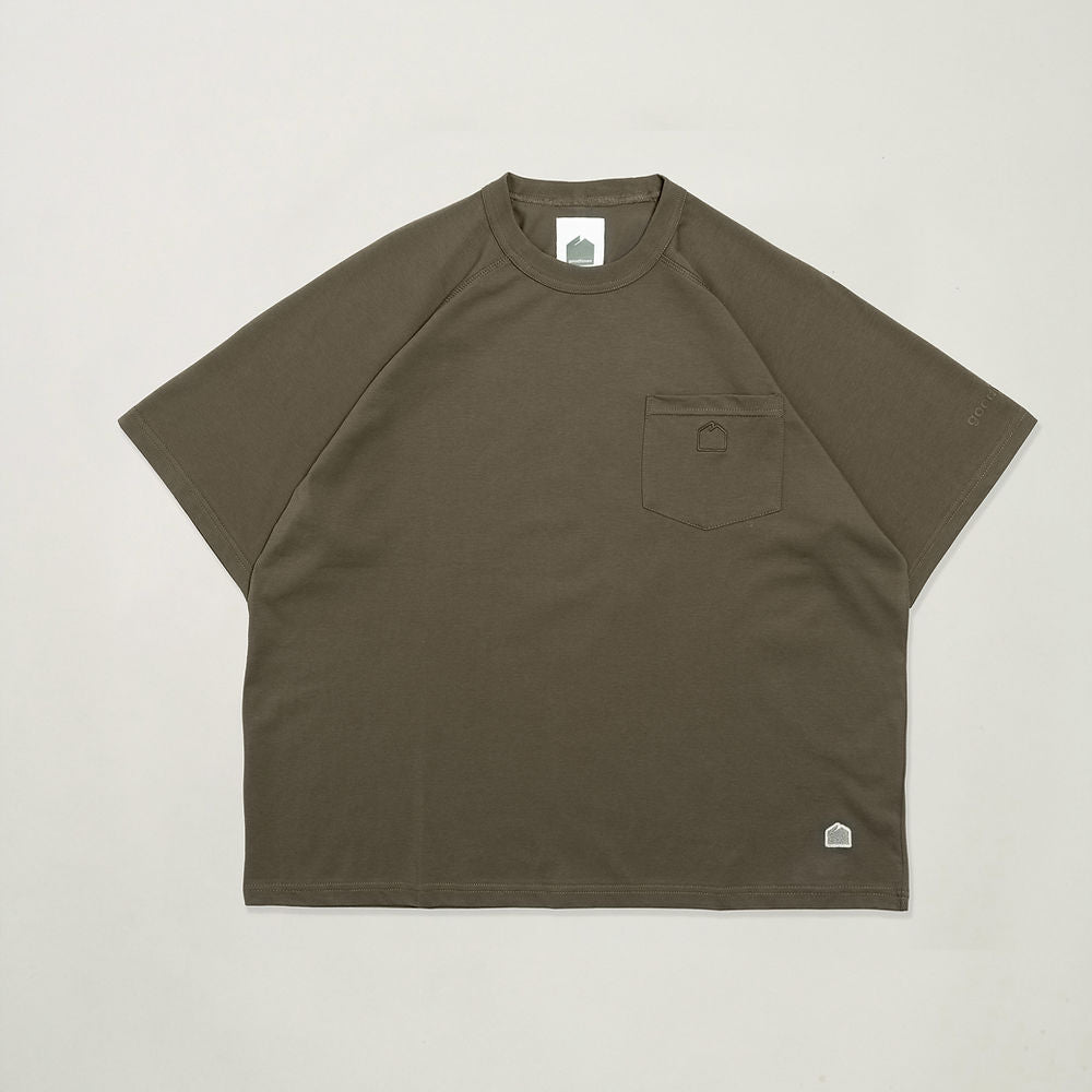 SORONA POCKET TEE - OLIVE - BEV C multi label store