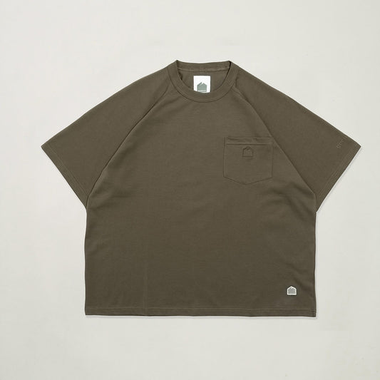 SORONA POCKET TEE - OLIVE - BEV C multi label store