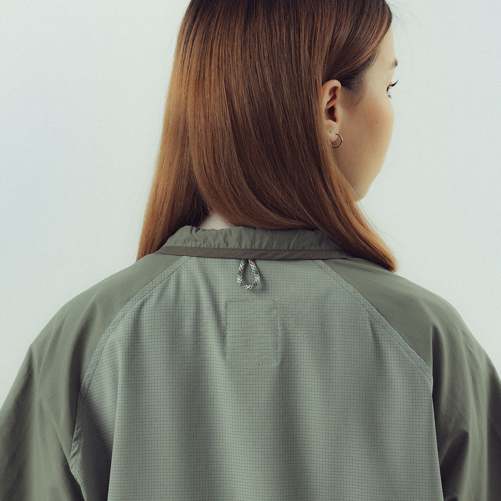 Half Snap Pullover Shirt (Moss Green) - BEV C multi label store