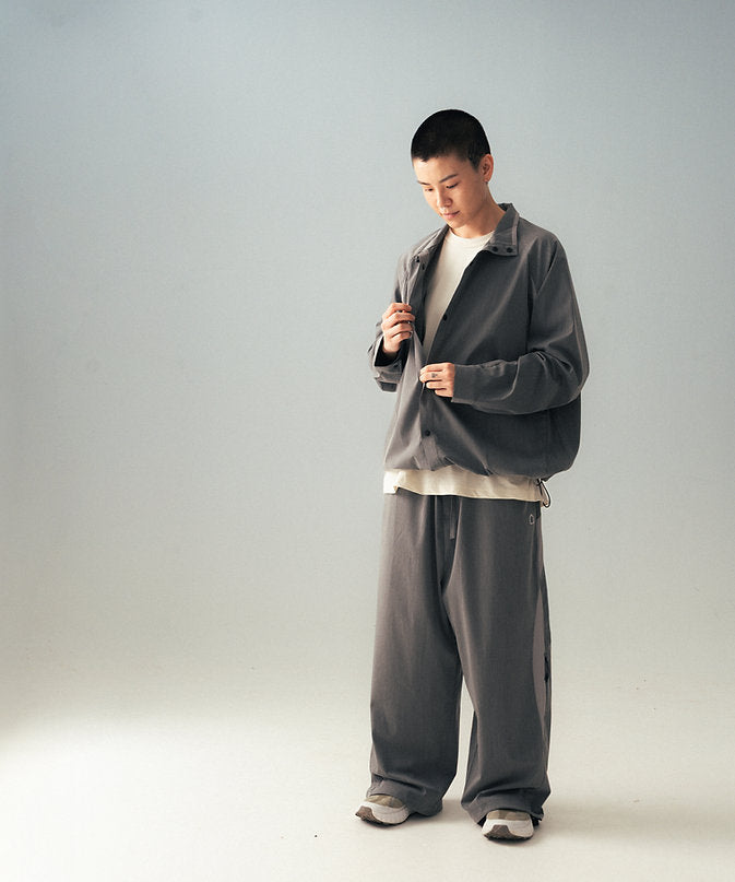 Gentle Snap Shirt (Heather Grey) - BEV C multi label store