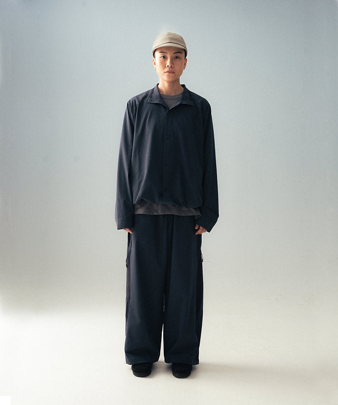 Gentle Snap Shirt (Navy) - BEV C multi label store