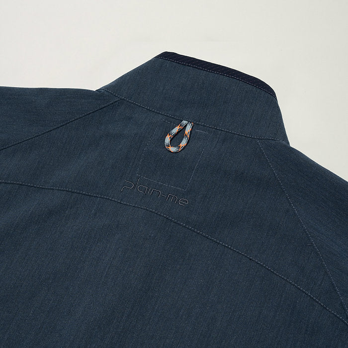 Gentle Snap Shirt (Navy) - BEV C multi label store