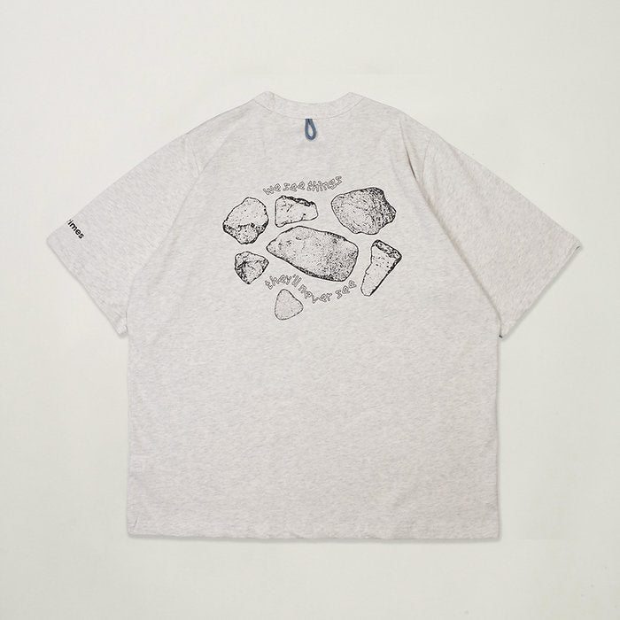 TOGETHER TEE - MELANGE GREY - BEV C multi label store