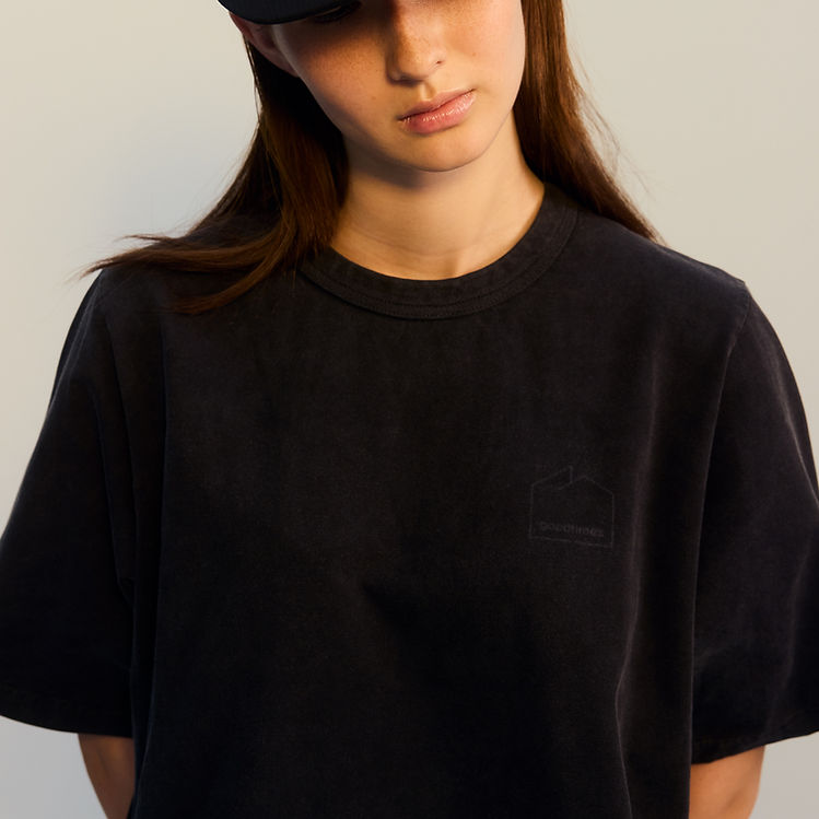 TOUR TEE - WASHED BLACK - BEV C multi label store
