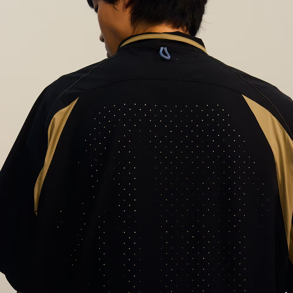 Half Snap Pullover Shirt (Black) - BEV C multi label store